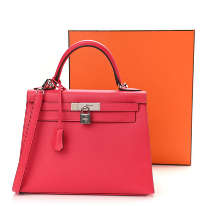 Hermes Epsom Kelly Sellier 28 Rose Extreme 10 of 10
