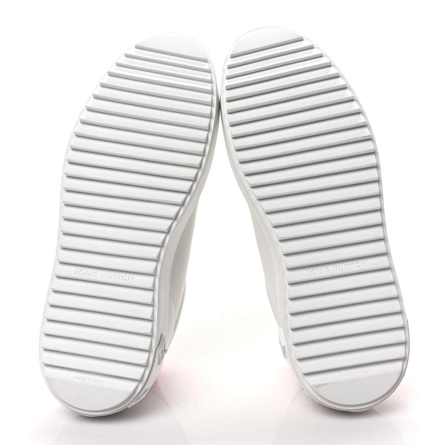 Monogram Time Out Sneakers 37 White Pink