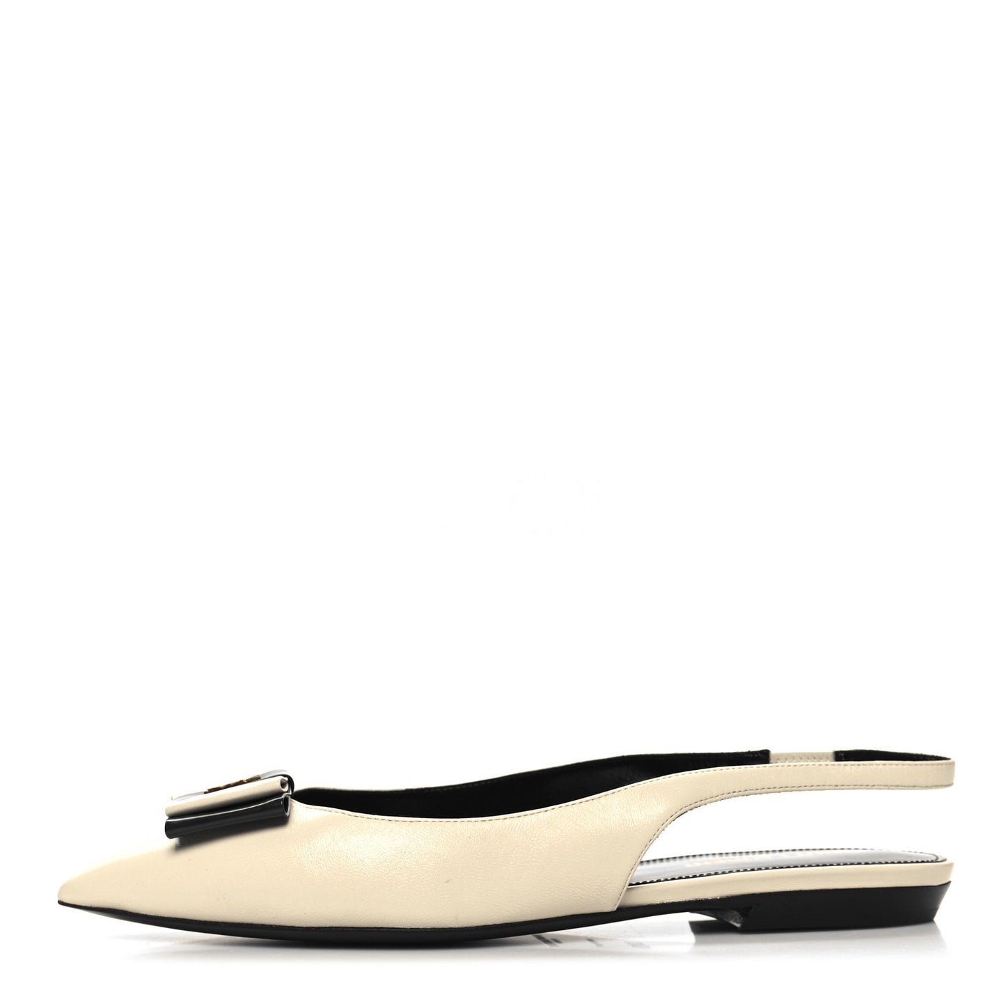 Belfagor Anais Slingback Flats 37 Navy Pearl
