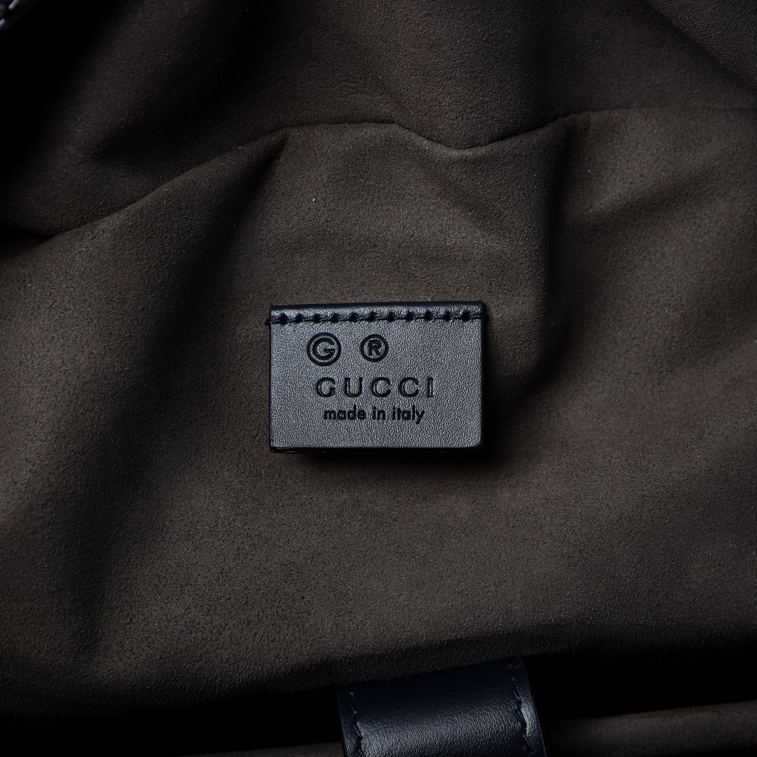 Gucci GG Supreme Monogram Blooms Medium Day Backpack Beige Blue Navy 6 of 12