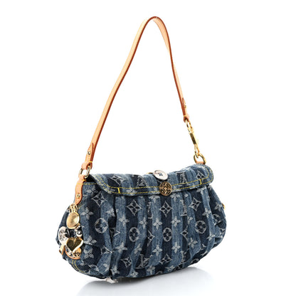 Louis Vuitton Denim Raye Judy Blame Mini Pleaty 4 of 12