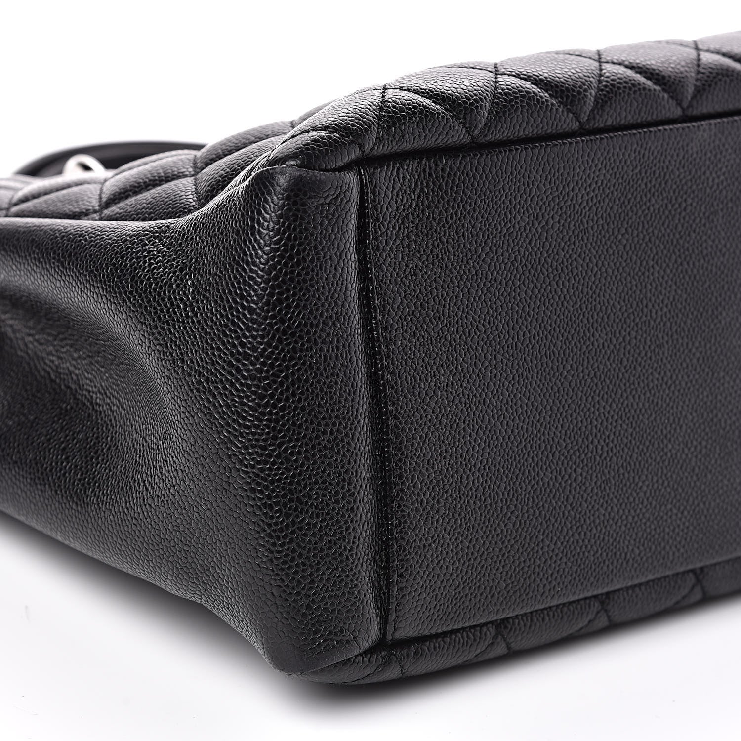 Chanel Caviar Quilted Grand Shopping Tote GST Black 8 of 12