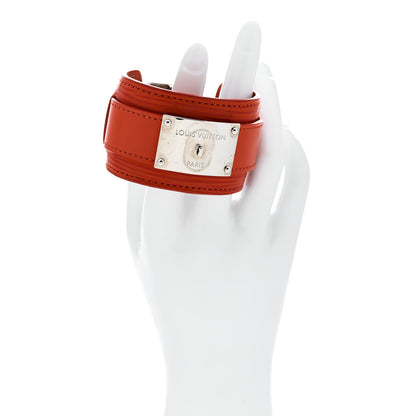 Louis Vuitton Epi Infinit Bracelet 17 Piment 2 of 6