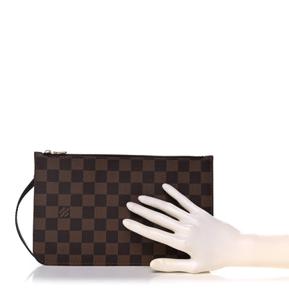 Louis Vuitton Damier Ebene Neverfull MM GM Pochette 2 of 7