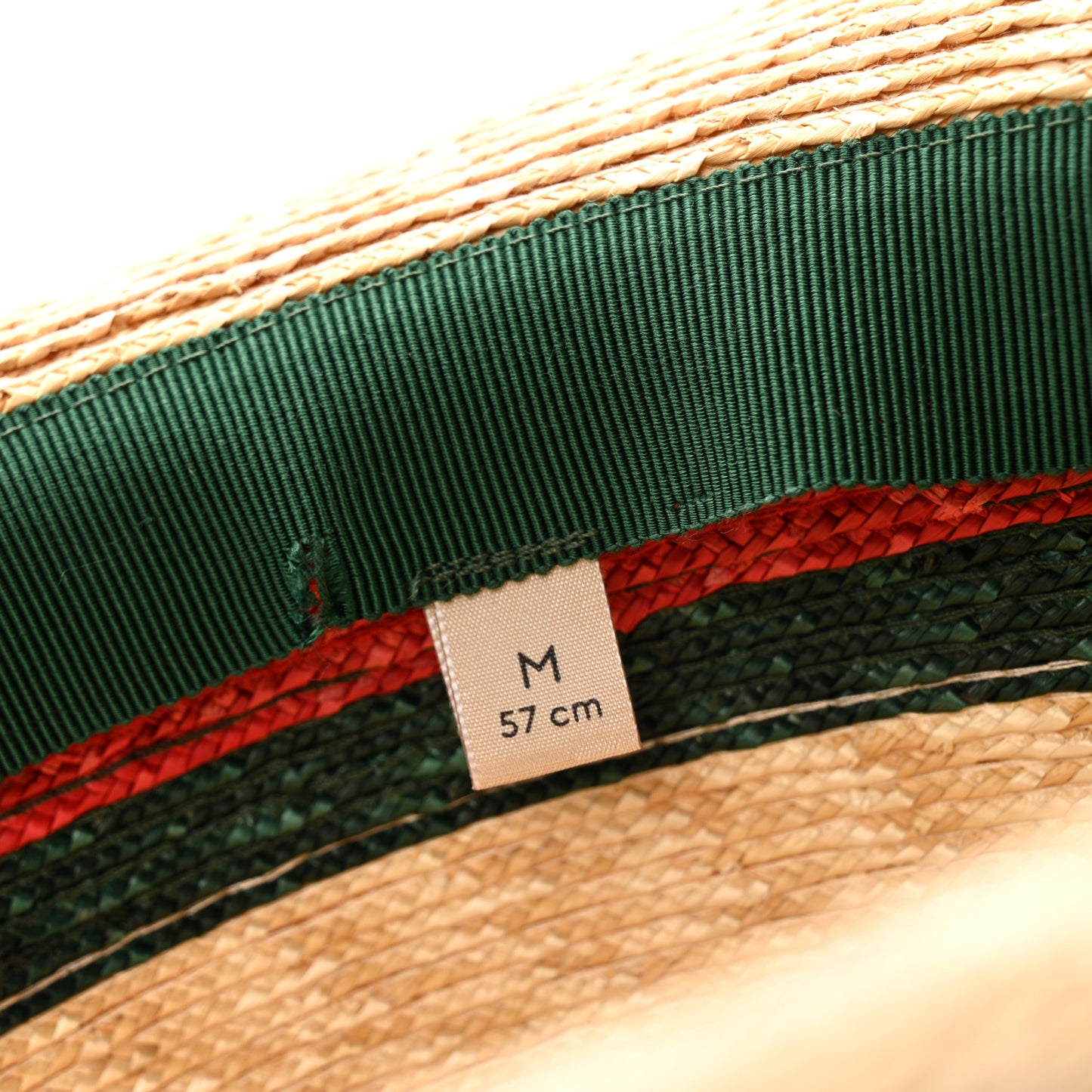 Abaca Straw Web Fedora Hat M