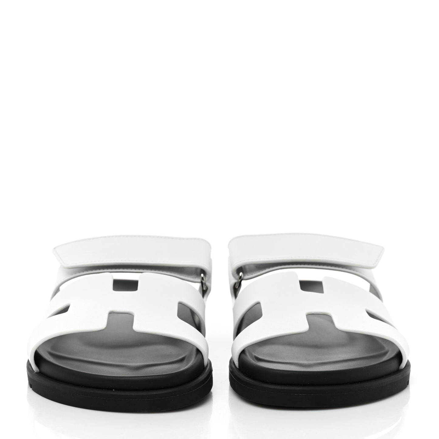 Calfskin Womens Chypre Sandals 37.5 White