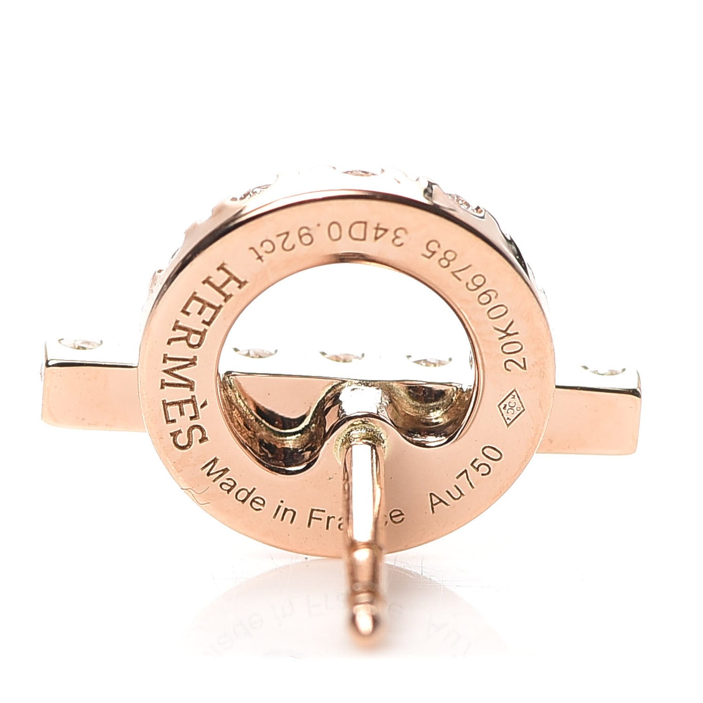 18K Rose Gold Diamond Finesse Earrings