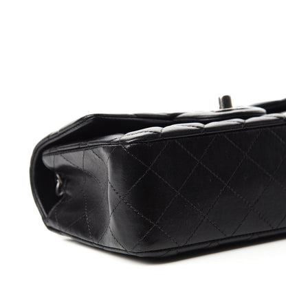 Chanel Lambskin Quilted Mini Rectangular Flap Black 6 of 10
