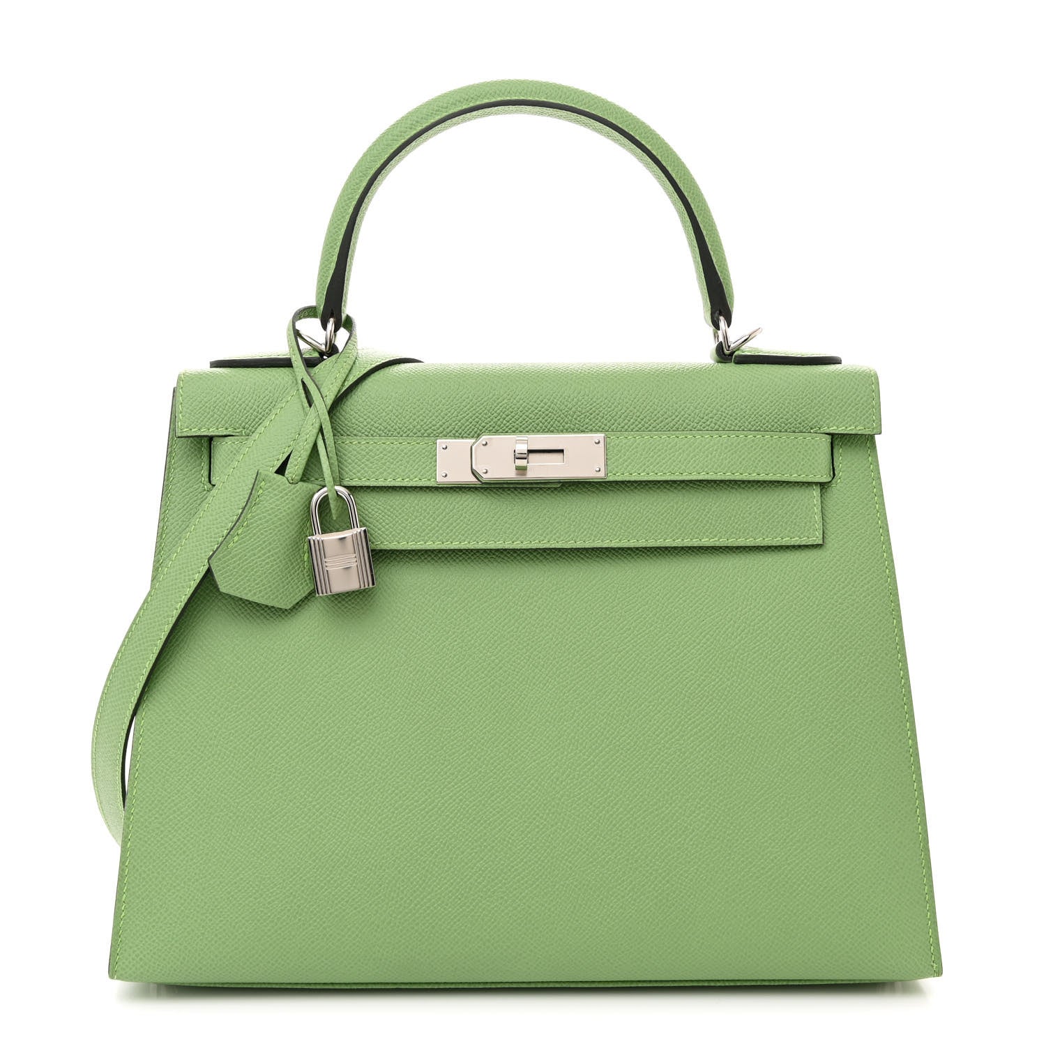 Hermes Epsom Kelly Sellier 28 Vert Criquet 1 of 11