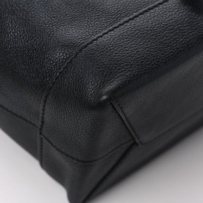 Louis Vuitton Calfskin Lockme Backpack Black 9 of 13
