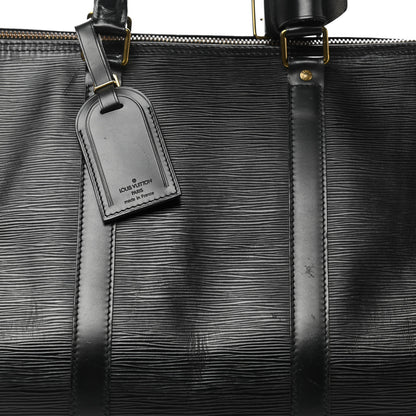 Louis Vuitton Epi Keepall 50 Black 8 of 16