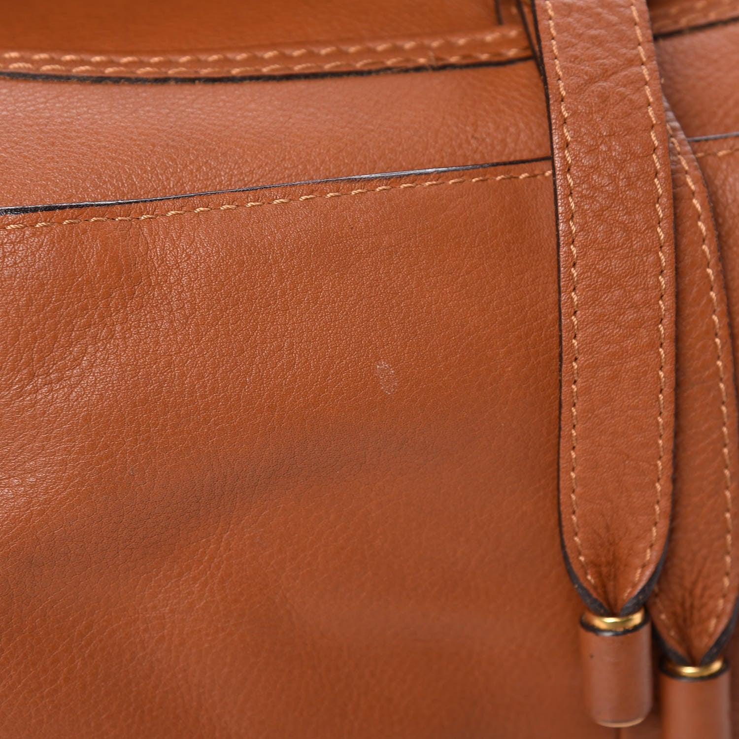 Chloe Calfskin Medium Marcie Satchel Tan 21 of 21