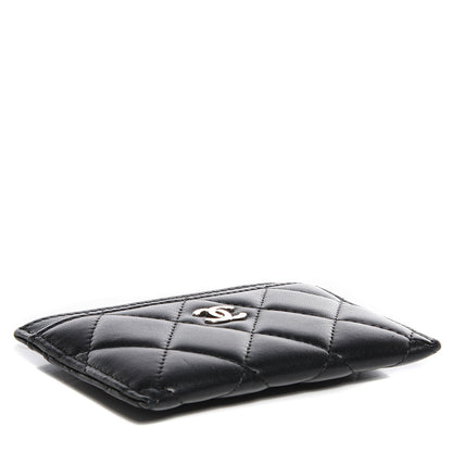 Chanel Lambskin Quilted Card Holder Black 4 of 7