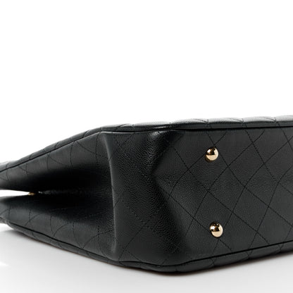 Chanel Caviar Quilted Large Shopping Tote Black 10 of 11