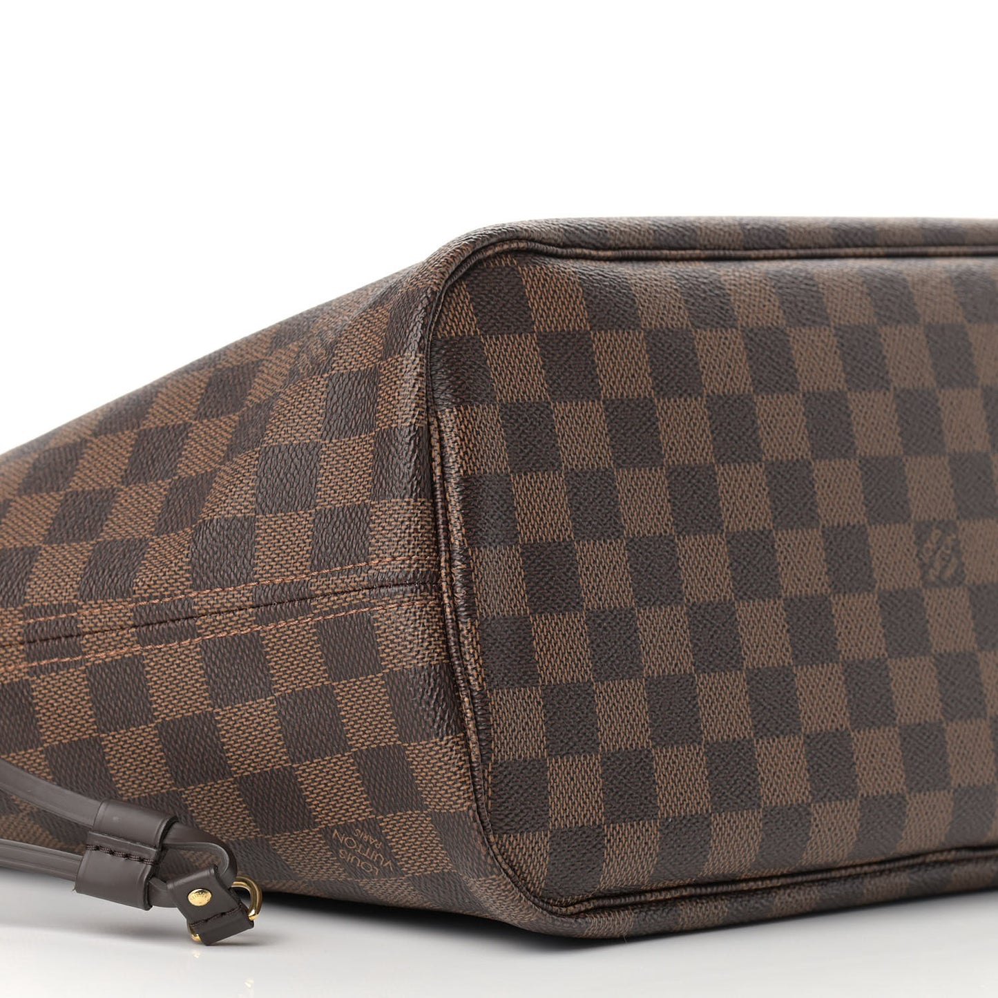 Damier Ebene Neo Neverfull MM Rose Ballerine