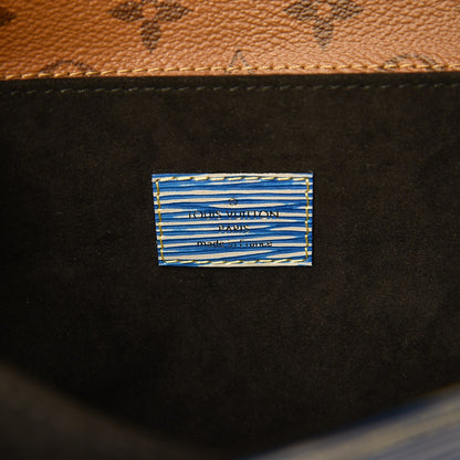 Louis Vuitton Epi Reverse Monogram Pochette Metis Denim Light 6 of 7
