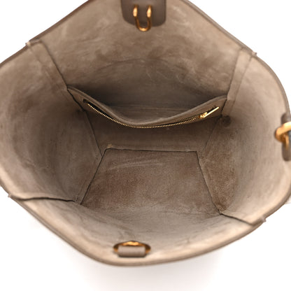 Celine Soft Grained Calfskin Small Sangle Bucket Bag Taupe 5 of 12