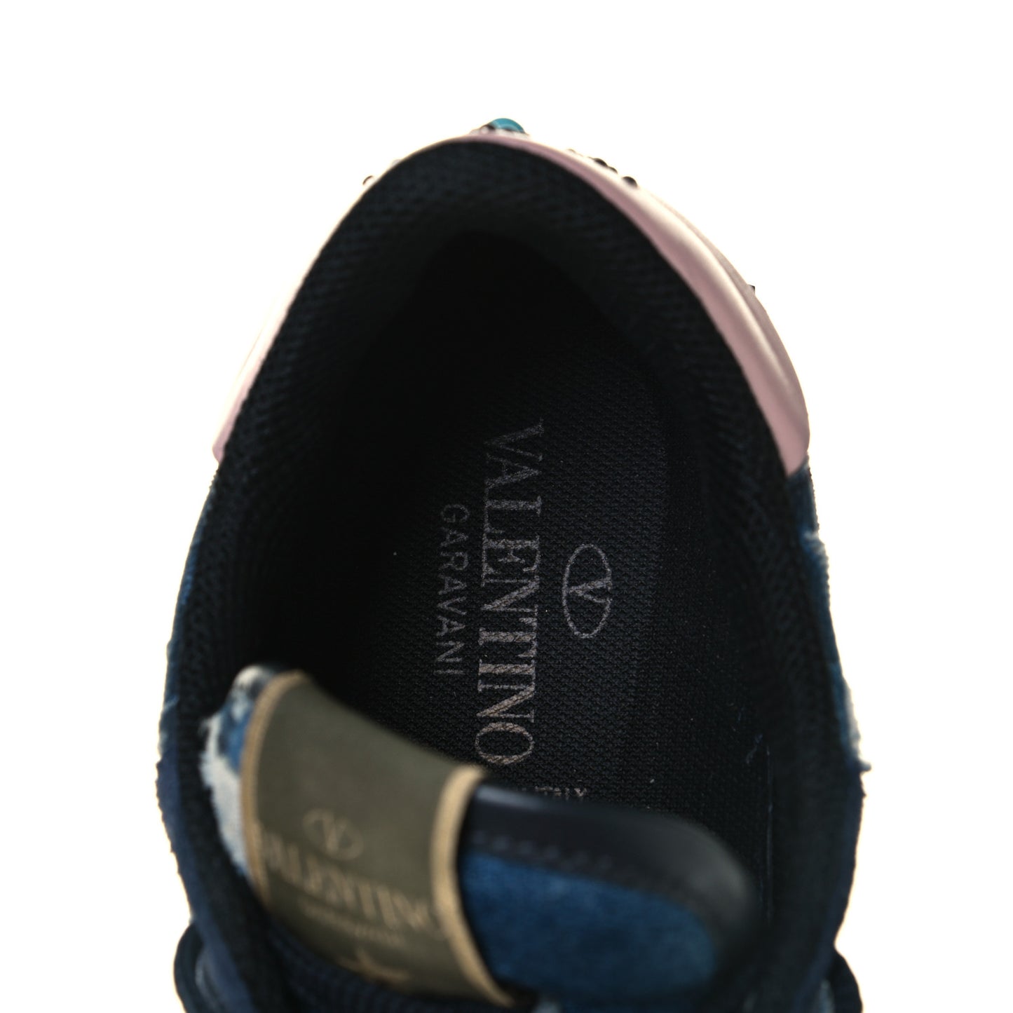 Denim Suede Camustars Womens Rockrunner Sneakers 39.5 Multicolor