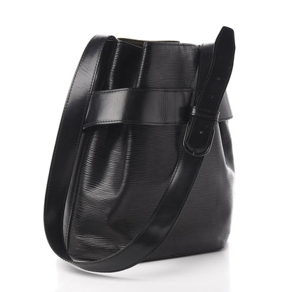 Louis Vuitton Epi Sac D'Epaule Black 3 of 10