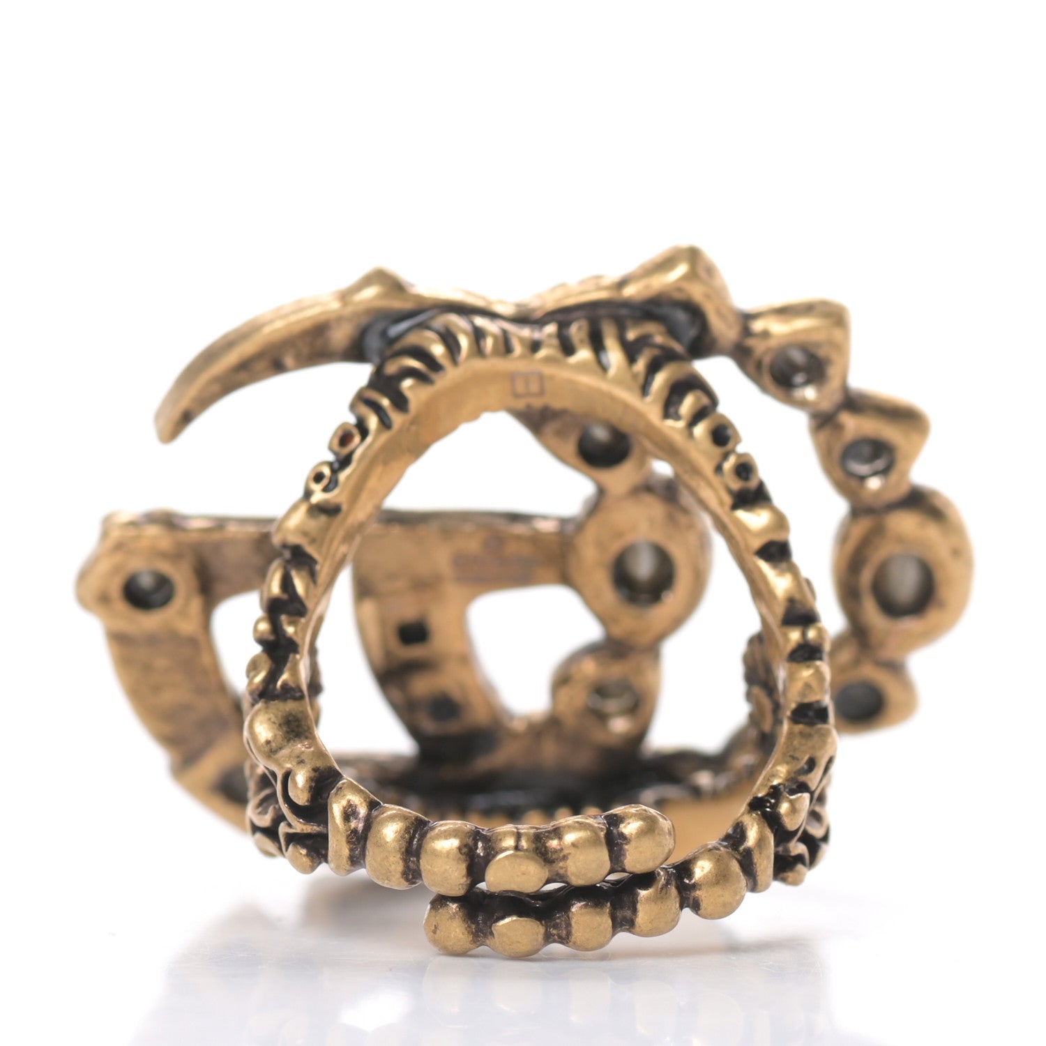 Gucci Crystal Double G Ring M Multicolor 4 of 6