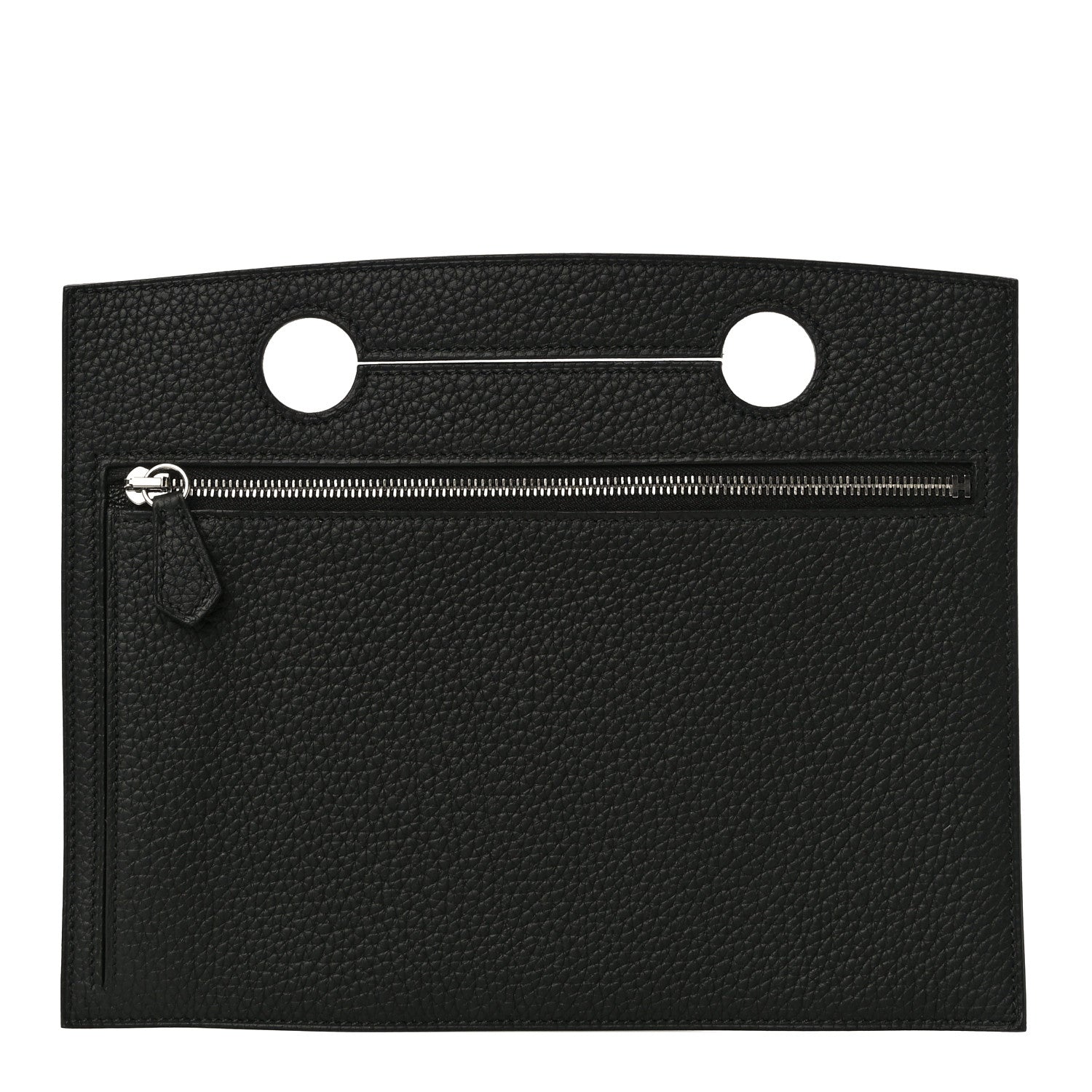 Hermes Togo Backpocket Pouch 30 Black 1 of 10