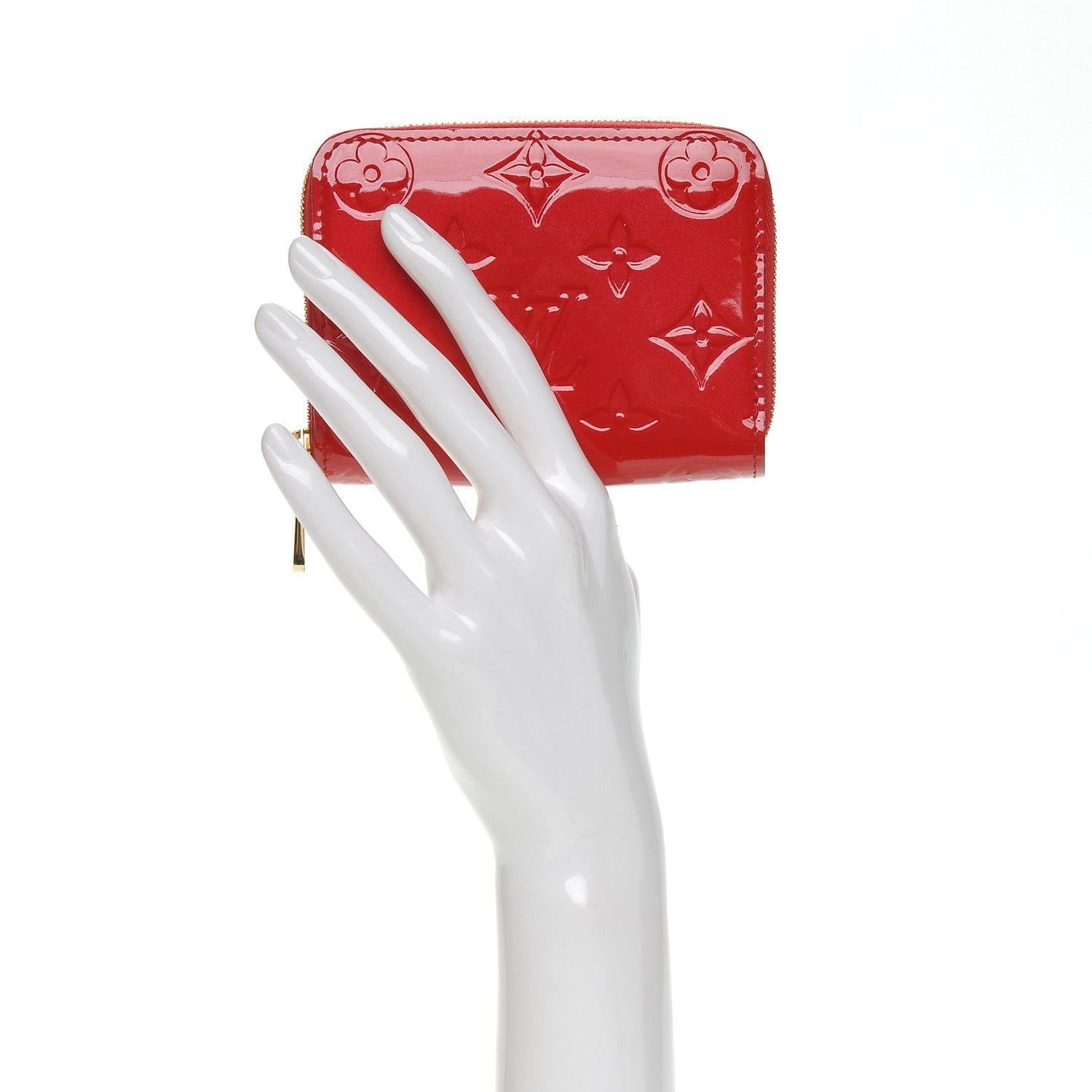 Louis Vuitton Vernis Zippy Coin Purse Cherry 2 of 6