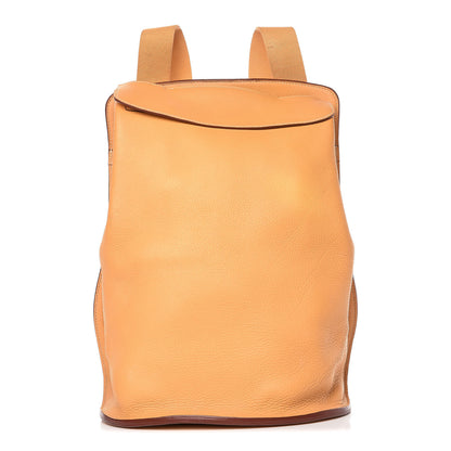 Hermes Taurillon Clemence Sherpa Backpack Sable 1 of 16