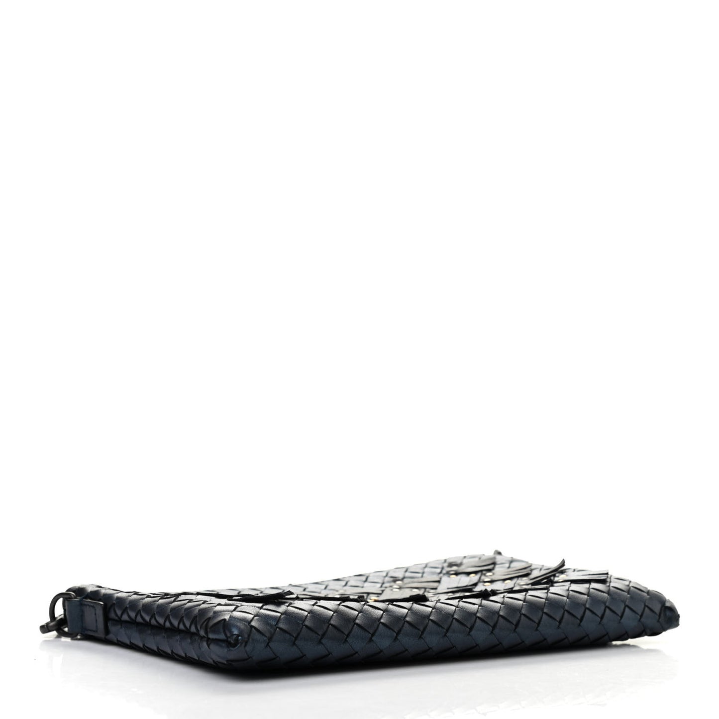 Nappa Intrecciato Studded Biletto Chain Crossbody Multicolor