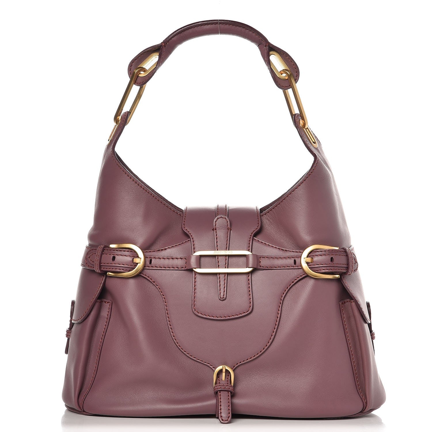 Jimmy Choo Calfskin Large Tulita Hobo 1 of 8