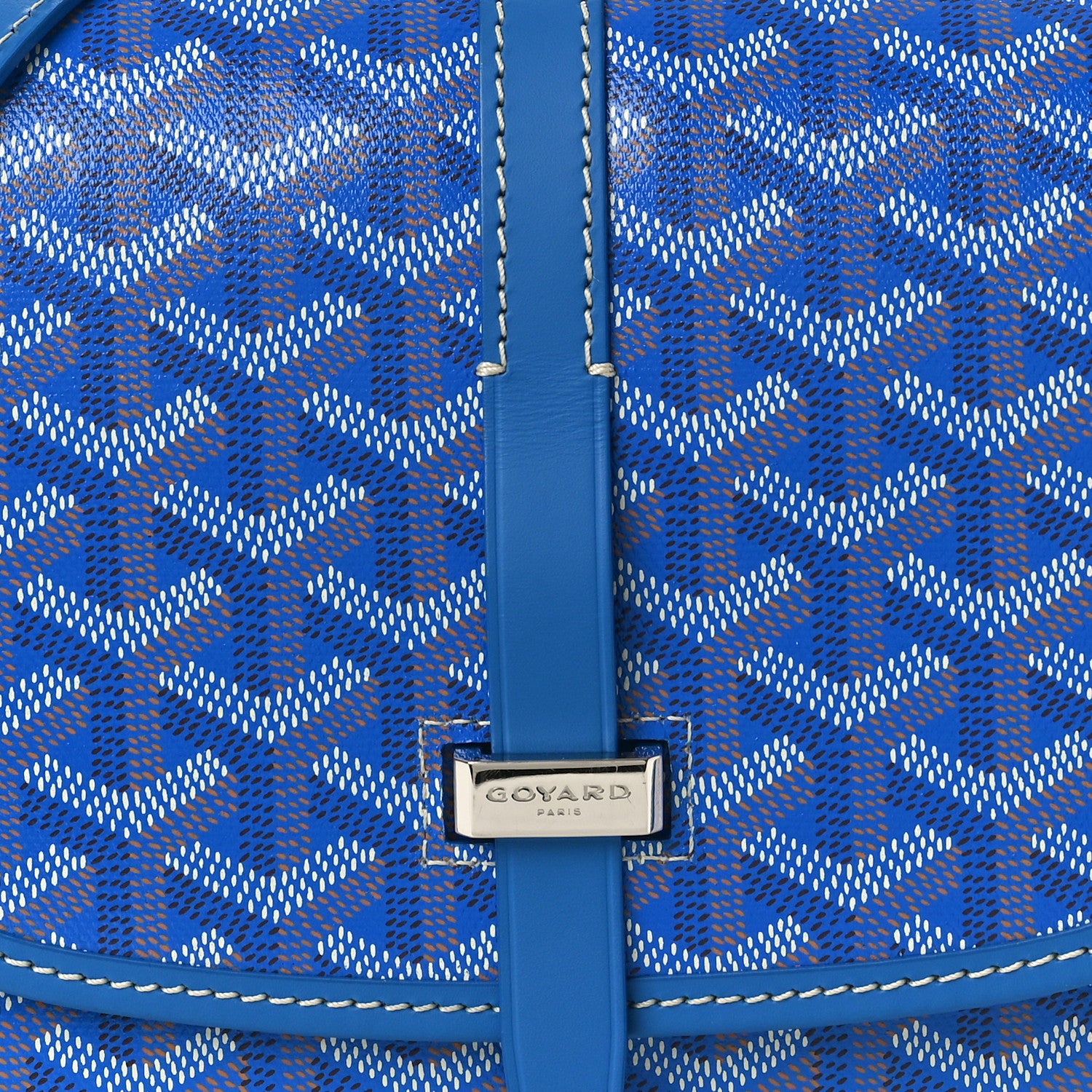 Goyard Goyardine Belvedere II PM Messenger Bag Sky Blue 7 of 9
