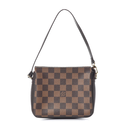 Louis Vuitton Damier Ebene Trousse Make Up Bag Pochette 1 of 13