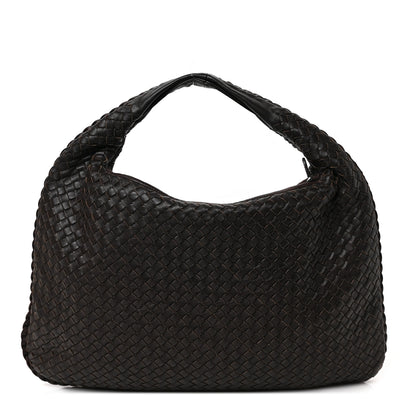 Bottega Veneta Nappa Intrecciato Large Veneta Hobo Ebano 1 of 11