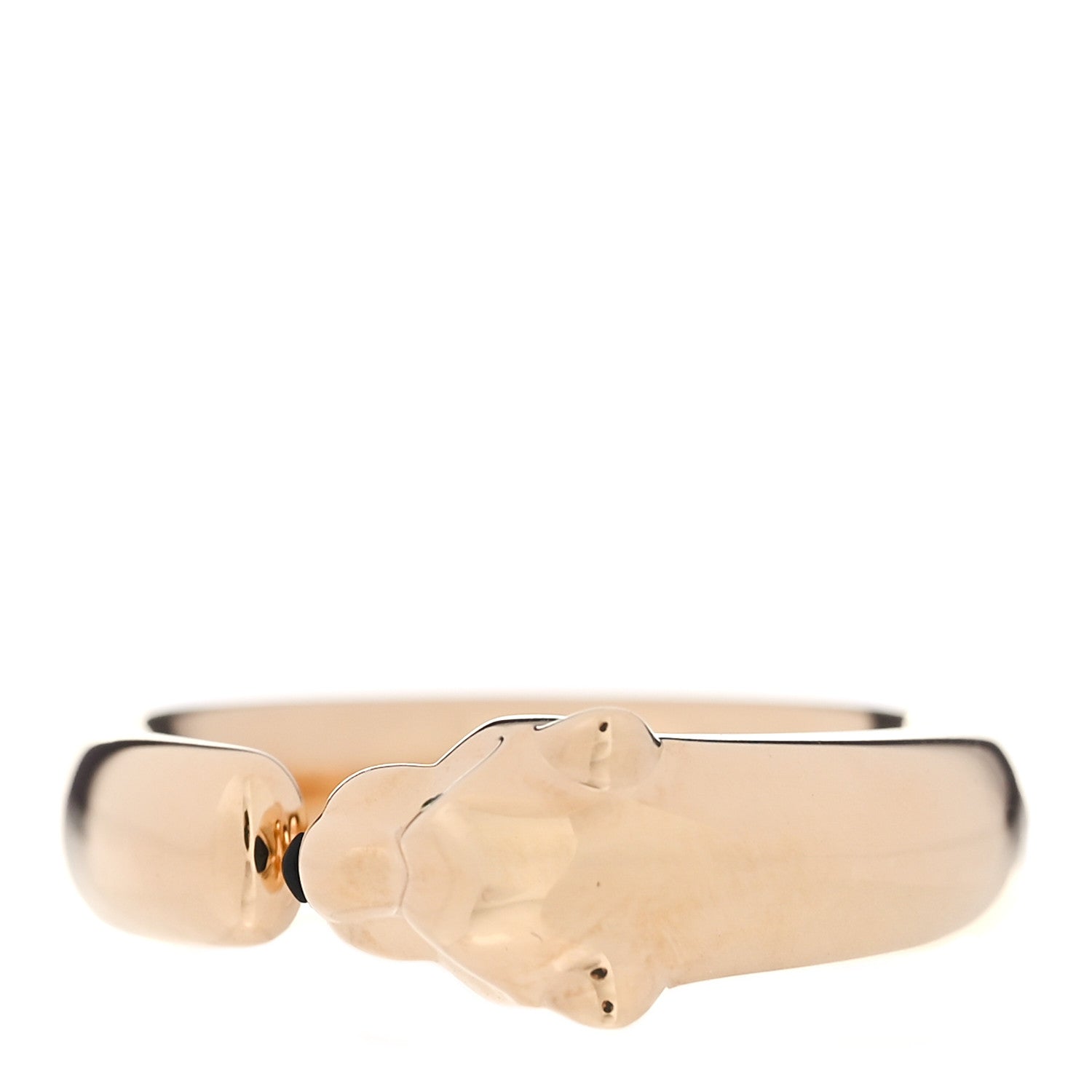 Cartier 18K Yellow Gold Tsavorite Onyx Panthere De Cartier Ring 51 5.75 3 of 5
