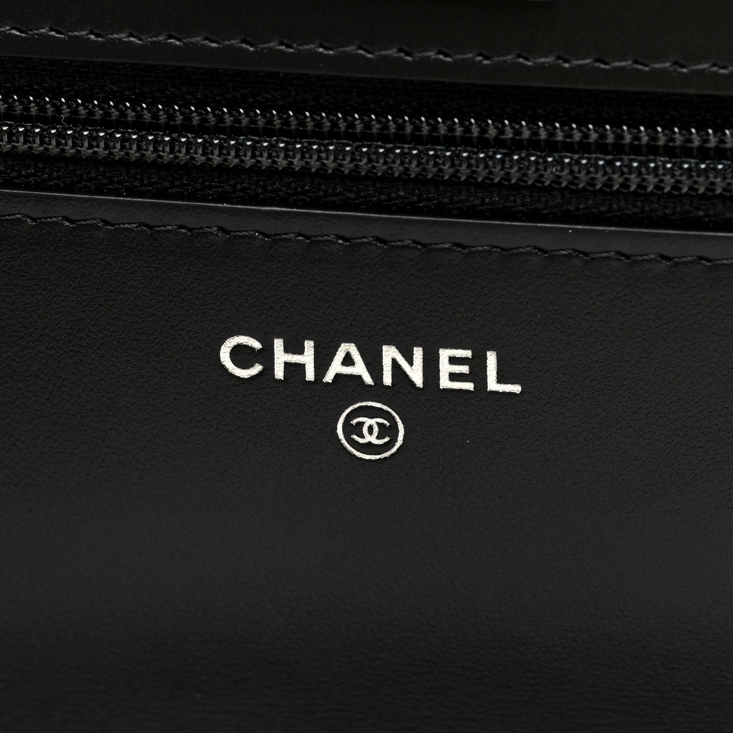 Chanel Aged Calfskin Quilted Reissue Wallet On Chain WOC So Black 6 of 11