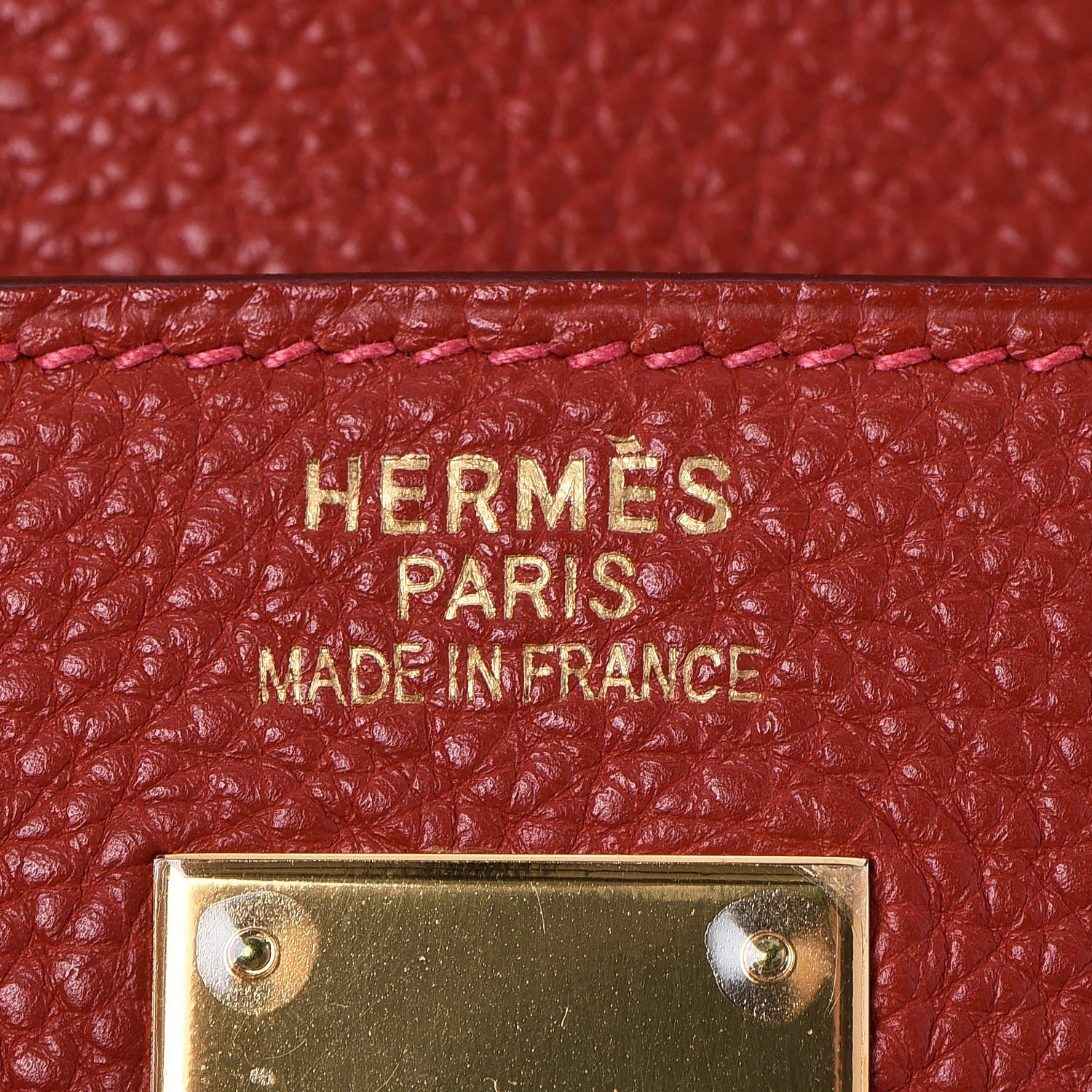 Hermes Togo Kelly Sellier 35 Rouge Garance 26 of 35