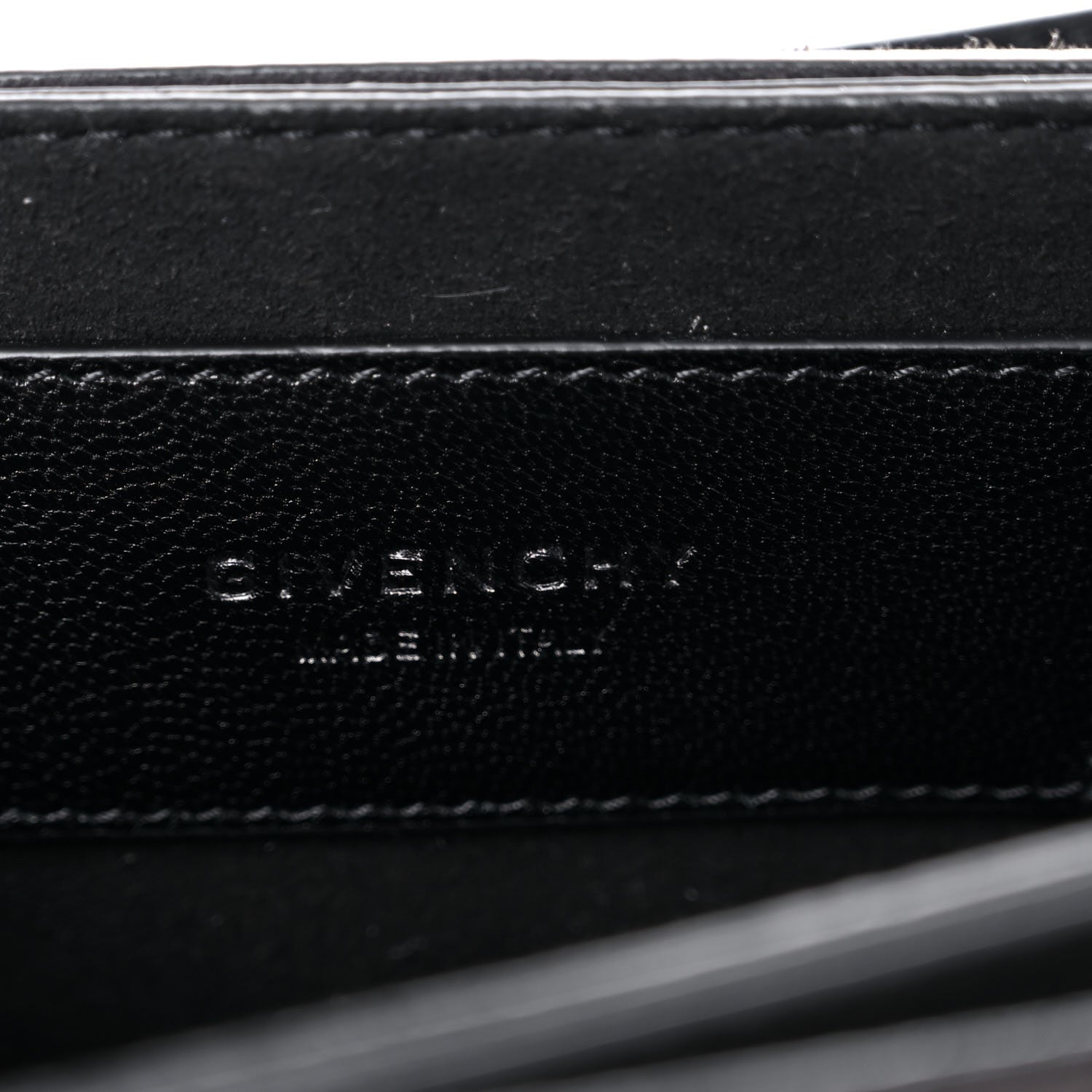 Givenchy Goatskin Suede Mini GV3 Shoulder Bag Black 5 of 8