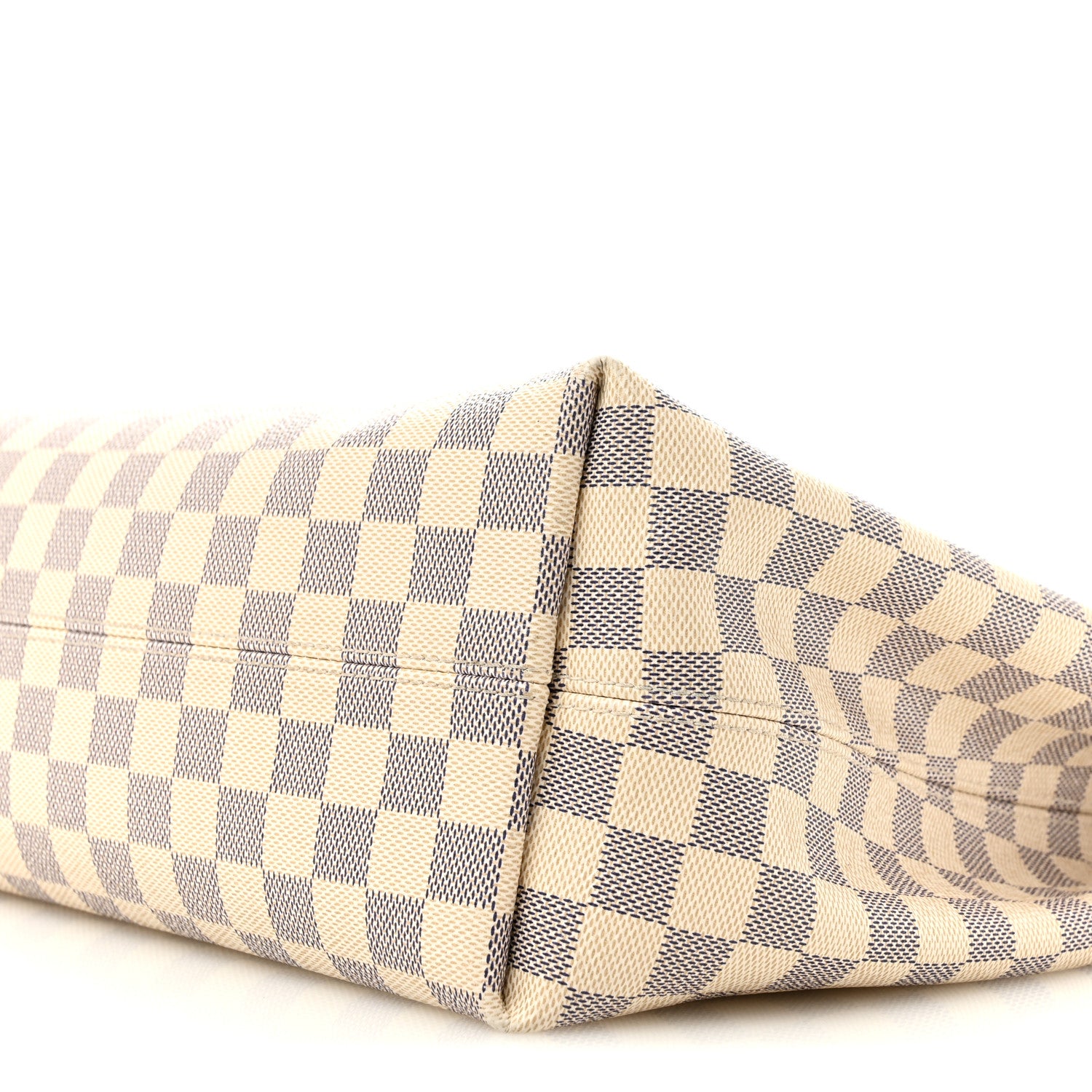 Louis Vuitton Damier Azur Graceful MM Rose Ballerine 10 of 14