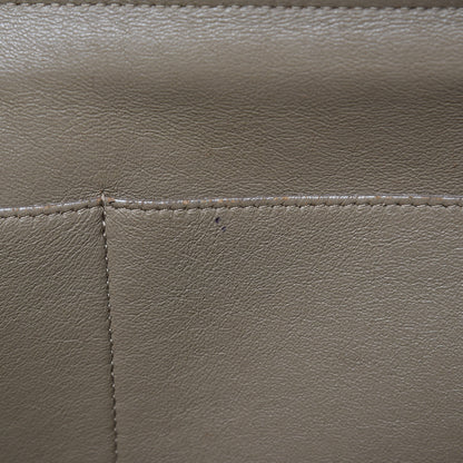 Celine Calfskin Suede Whipsnake Medium Trapeze Taupe 15 of 22