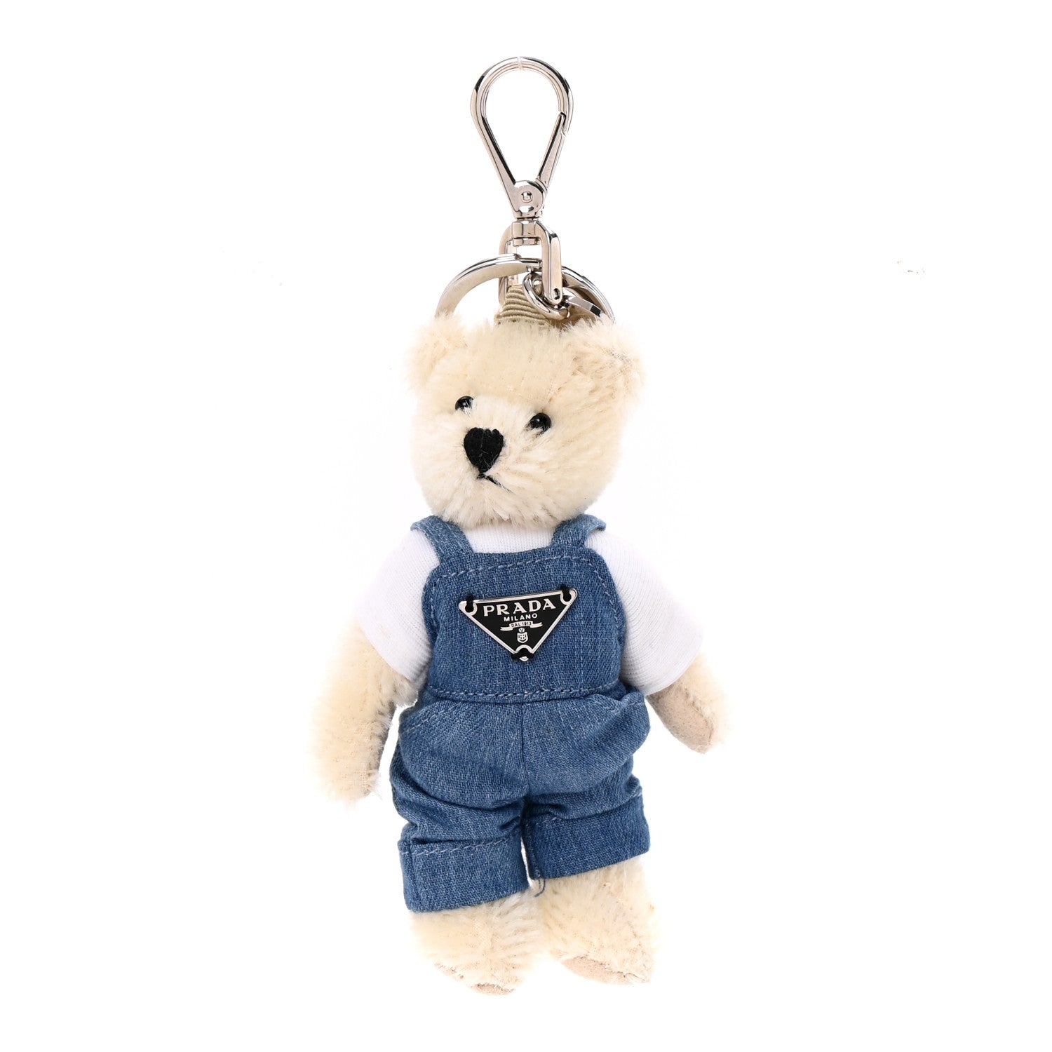 Prada Trick Teddy Bear Keychain Charm 2 of 8