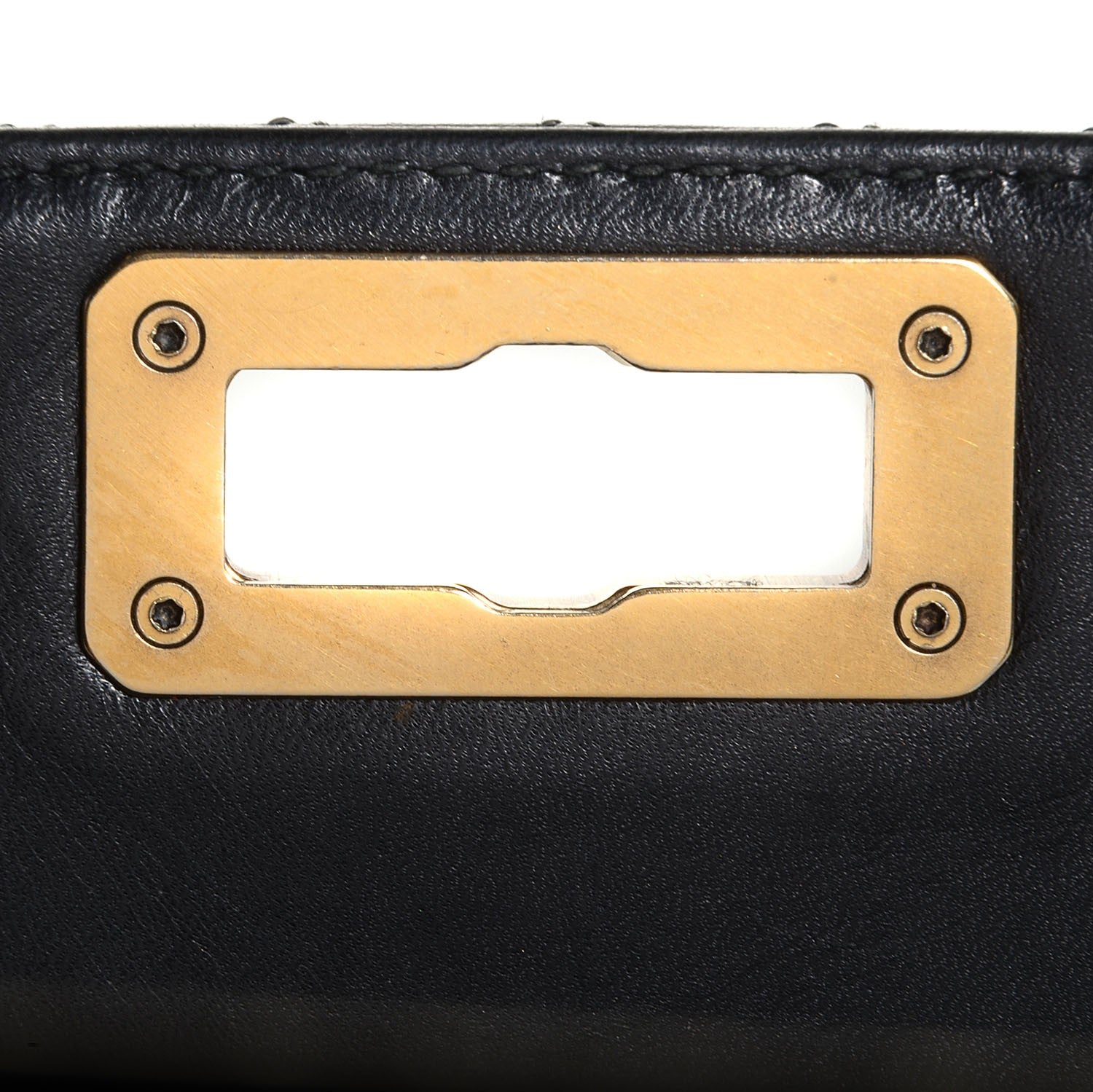 Lanvin Calfskin Quilted Medium Happy Shoulder Bag Black 7 of 9