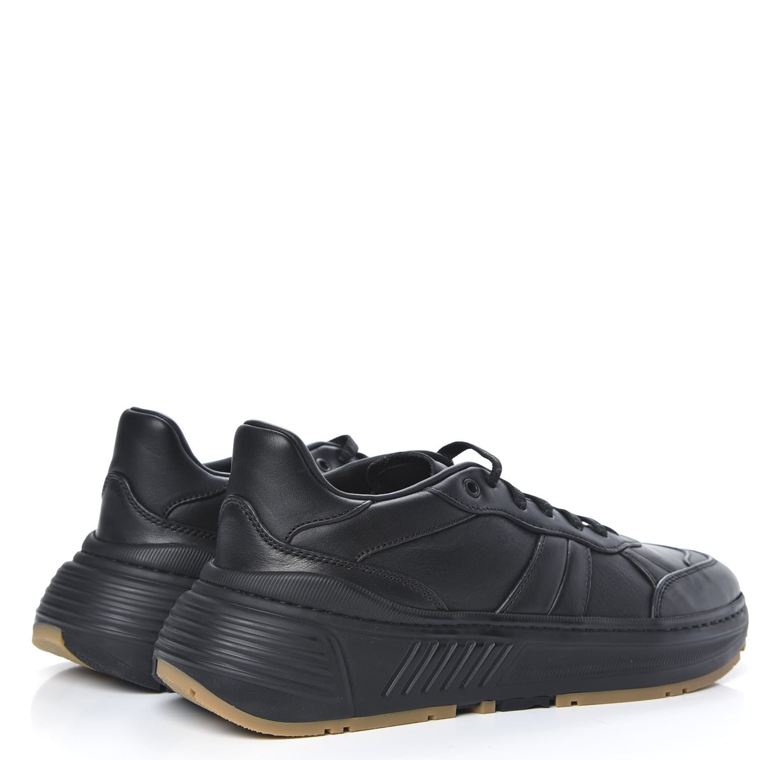 Bottega Veneta Calfskin Mens The Speedster Sneakers 42 Black 4 of 8