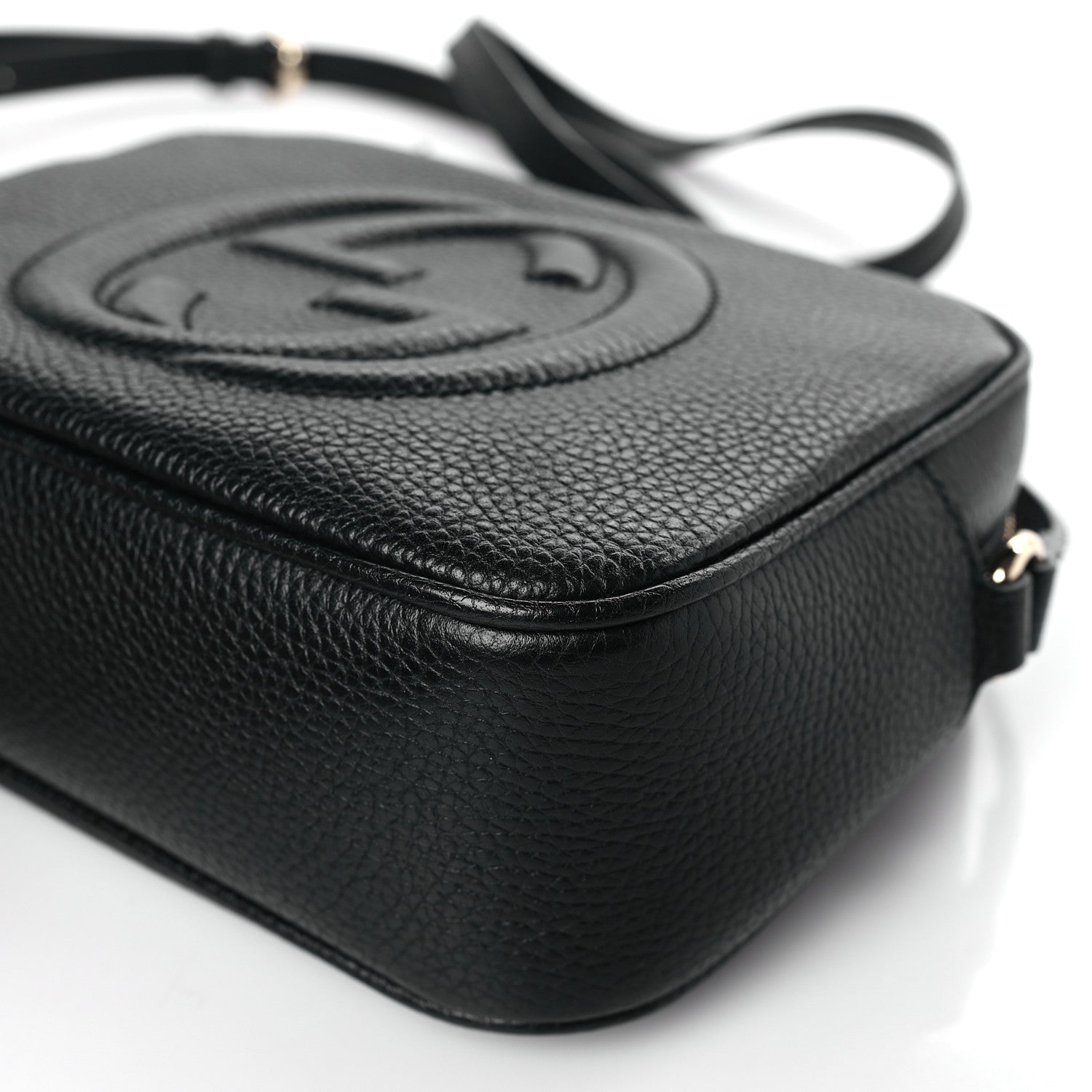 Gucci Pebbled Calfskin Small Soho Disco Bag Black 9 of 9