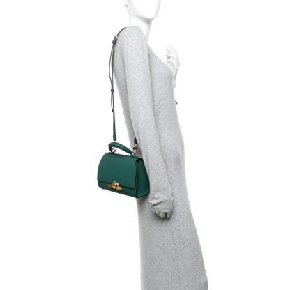 Moynat Taurillon Blush Rejane BB Emerald 2 of 10