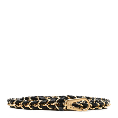 Louis Vuitton Calfskin Multi Pochette Chain Shoulder Strap Black Gold 1 of 3
