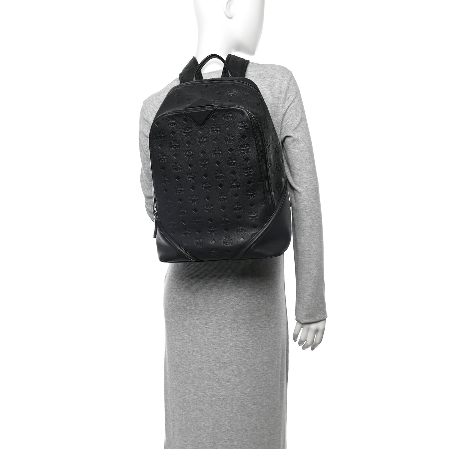 Calfskin Ottomar Monogram Duke Backpack Black