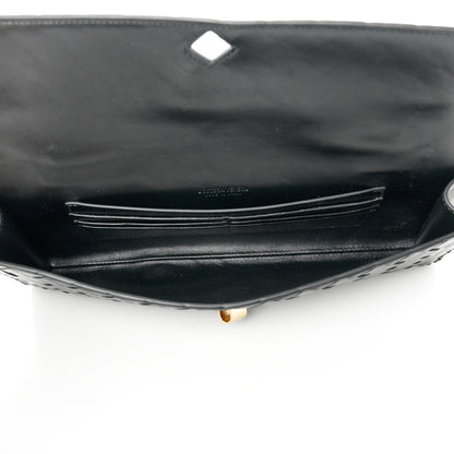 Bottega Veneta Nappa Intrecciato Long Andiamo Top Handle Clutch Black 5 of 10