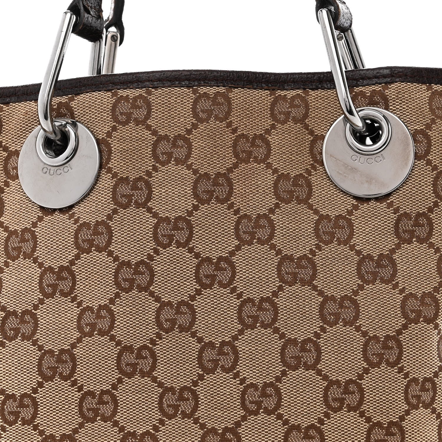 Gucci Monogram Small Eclipse Tote Brown 8 of 10