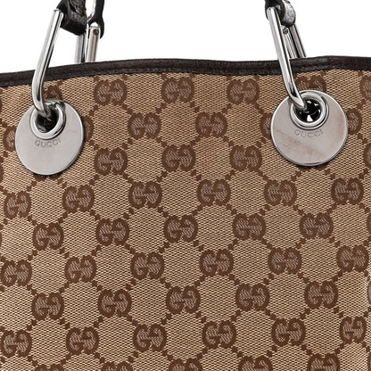 Gucci Monogram Small Eclipse Tote Brown 8 of 10