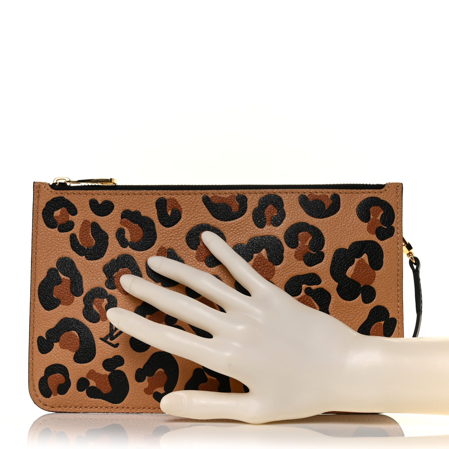 Monogram Giant Wild At Heart Neverfull MM Pochette Black