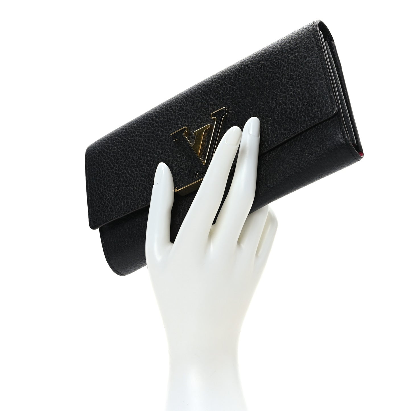 Taurillon Capucines Wallet Black